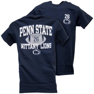 navy short sleeve t-shirt Barkley 26 Penn State Nittany Lions